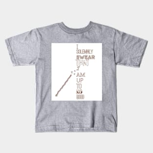 I solemnly swear that I am up to no good Kids T-Shirt